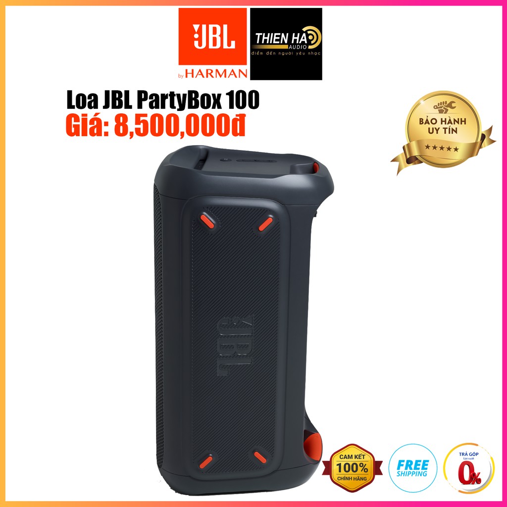 Loa Bluetooth JBL PartyBox 100 160W - Hàng Chính Hãng