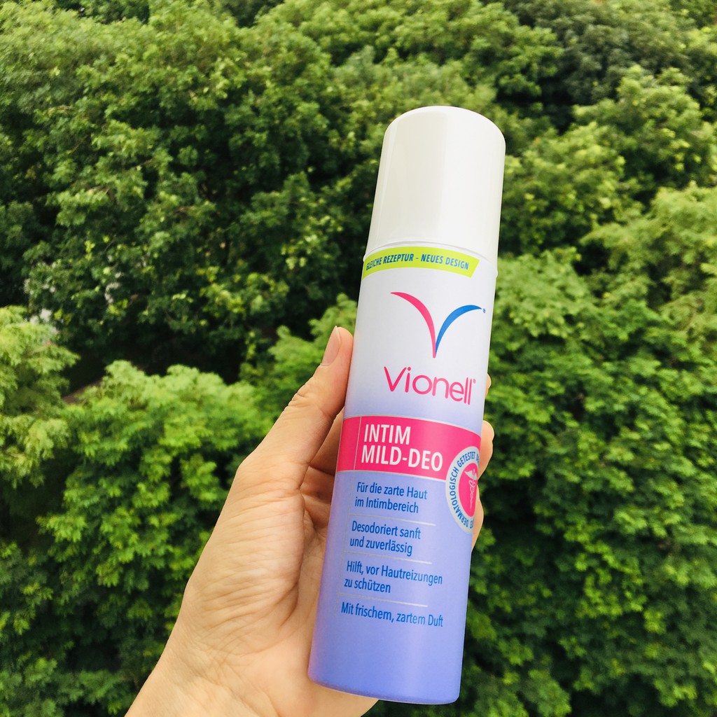 Xịt nước hoa vùng kín xịt phụ khoa Vionell 150ml