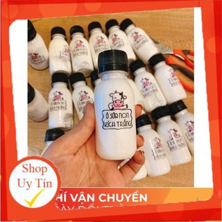Ủ sữa non kích trắng chai nhỏ