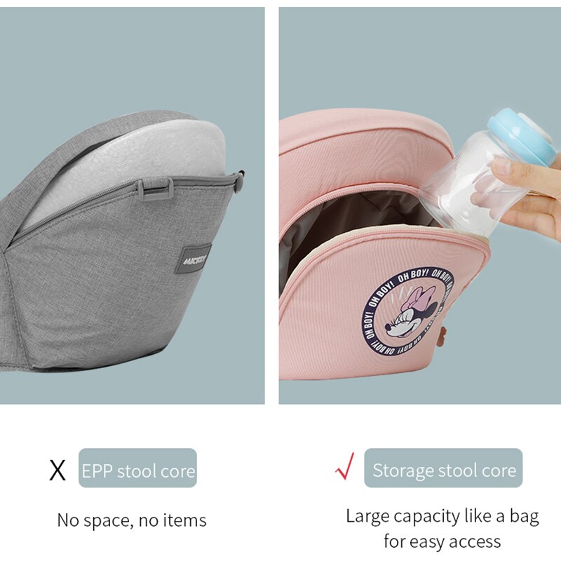 Disney Baby Carrier Ergonomic cho trẻ sơ sinh Balo trẻ em địu &amp; địu Kangaroo Baby Wrap Carrier cho bé đi du lịch 0-36 tháng