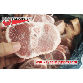 Bắp giò heo cắt khoanh💖FREESHIP💖Thịt heo sạch nhập khẩu bắp giò nạc thịt mềm vị thơm ngon - 1KG