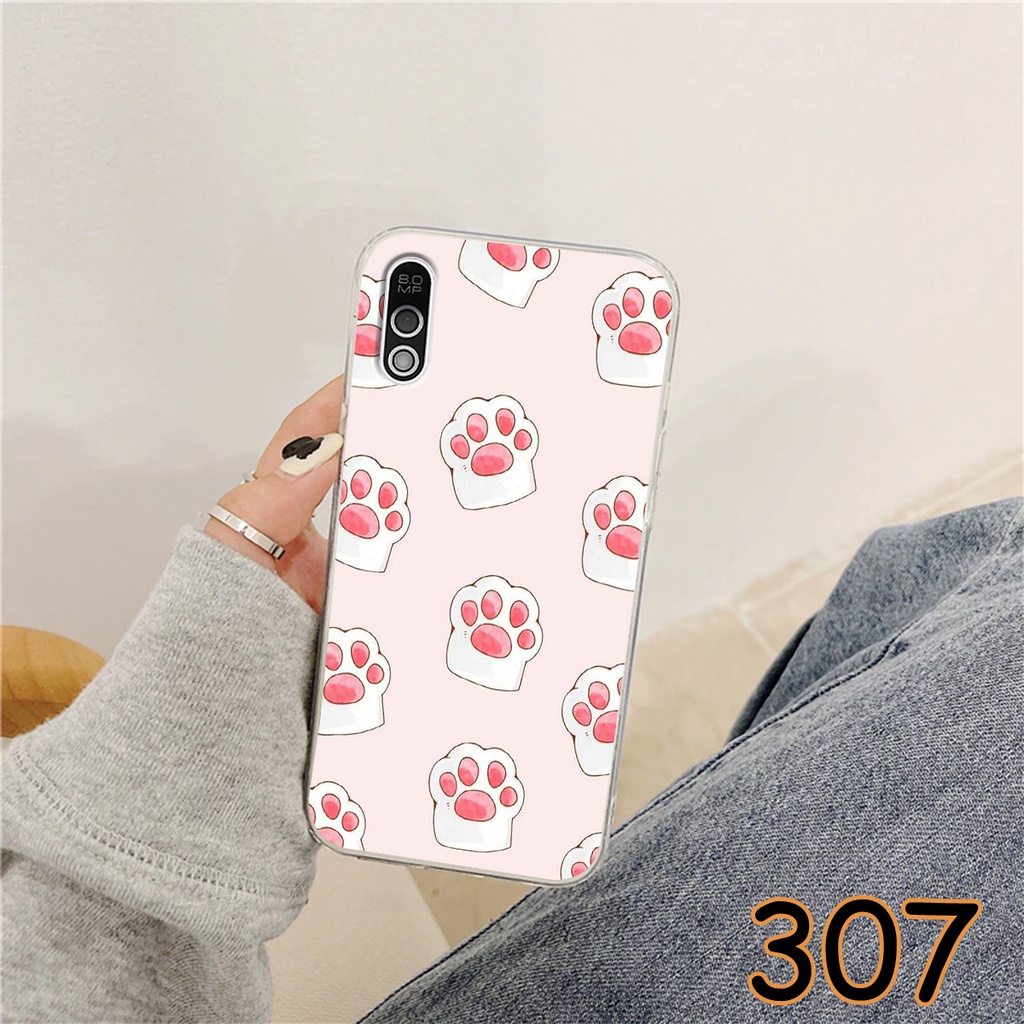 Ốp Lưng Vsmart Bee 3 - Vsmart Bee in hình LoveCat - Chất liệu Silicon siêu bền