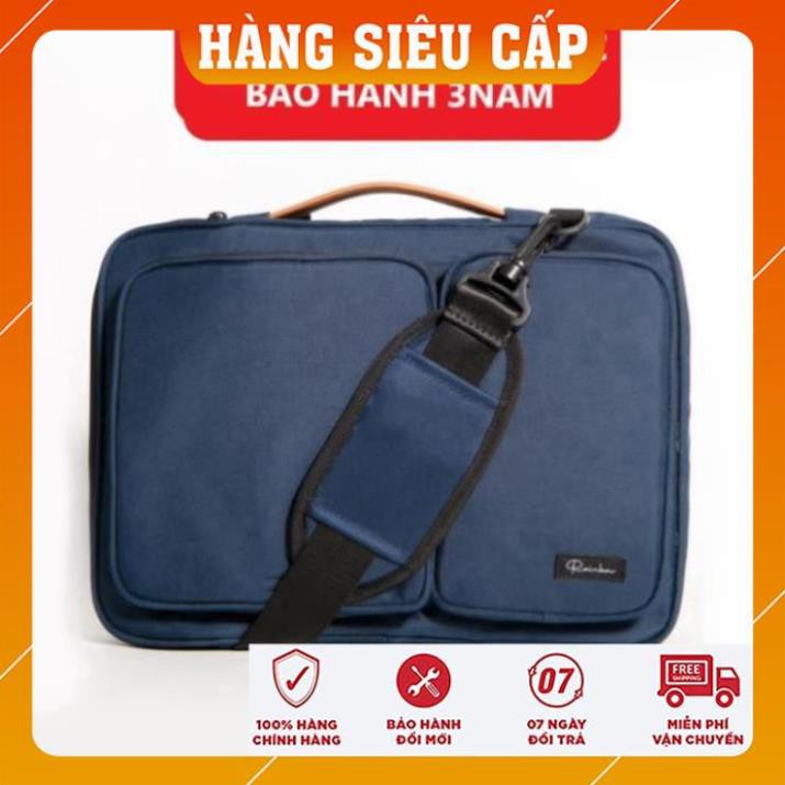 Túi laptop, túi chống sốc laptop macbook chính hãng Rainbow BG001 chất liệu canvas chống nước, lót mút bảo vệ máy tối đa | BigBuy360 - bigbuy360.vn