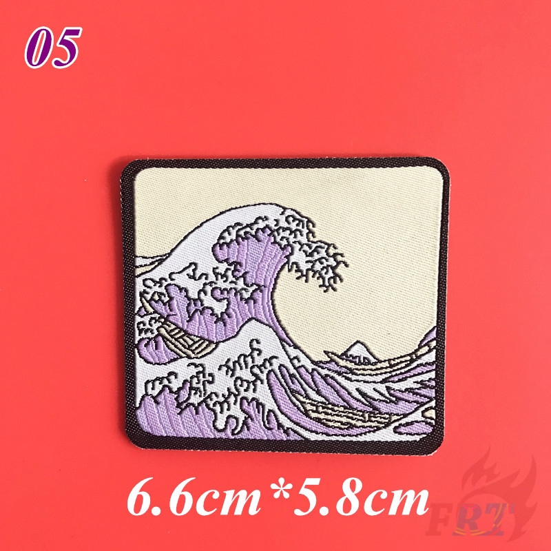 ☸ VSCO：Purple Vibes - Series 01 Romantic Passion Iron-on Patch ☸ 1Pc/5Pcs DIY Sew on Iron on Badges Patches