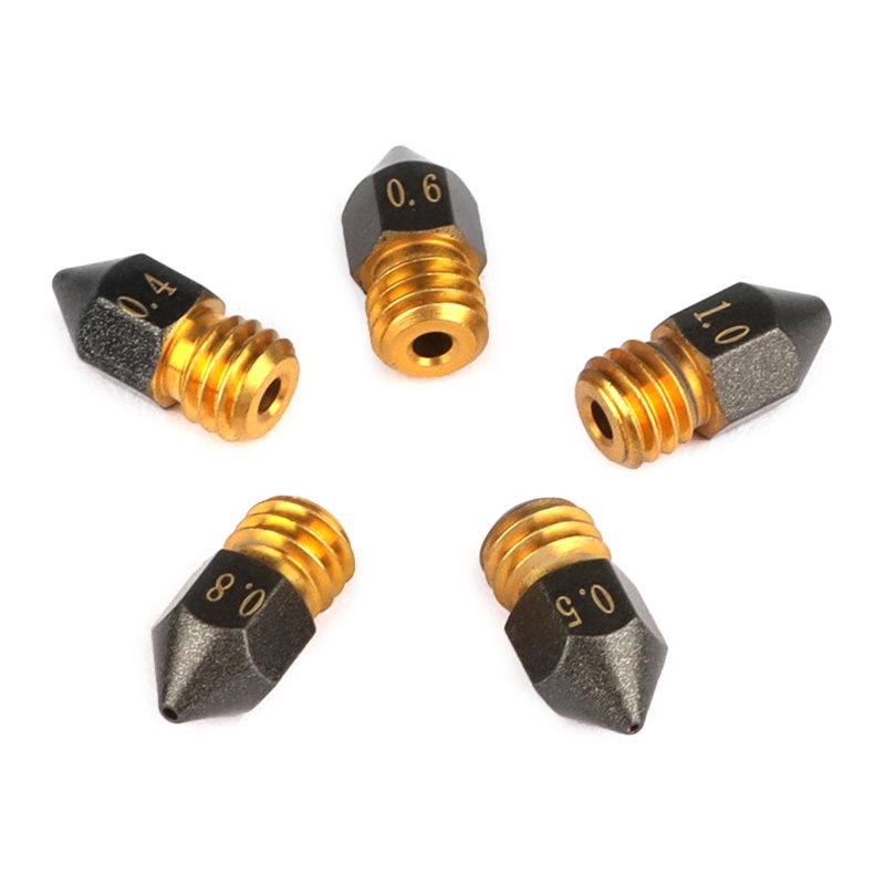 Vòi Phun MK8 Bằng Thép 1 75mm 0 2-1 0m Dành Cho Máy In 3D