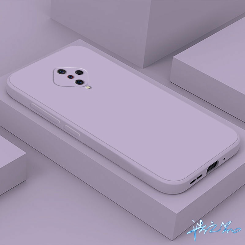 Ốp Điện Thoại Silicone Mềm Màu Trơn Cho Vivo Y20 20I 15S 33S 11 21T 21 15 12 V11 V11i S1 Pro Y12A 12S 10 50 30 91C V9 85 20S