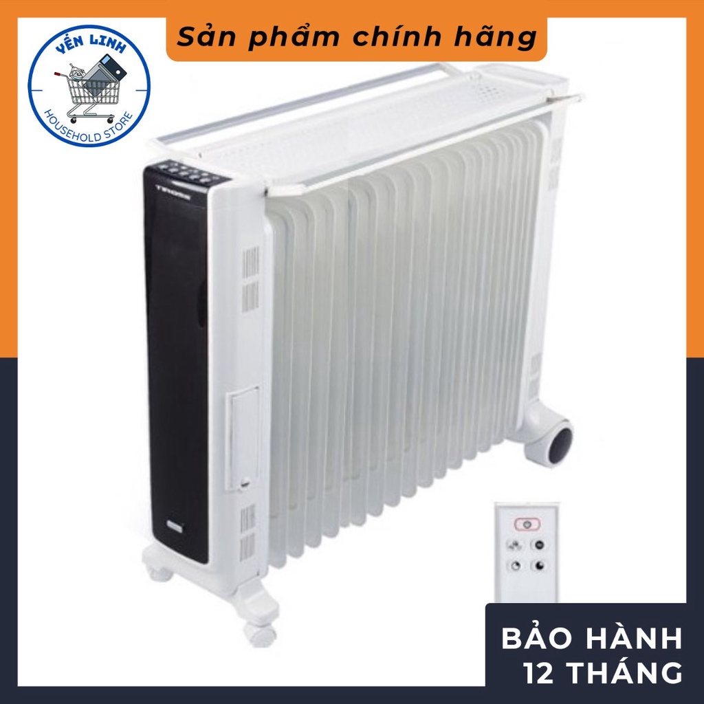 [Tiross-Việt Nam]Lò Sưởi Dầu Tiross TS9215, Lò Sưởi Dầu Tiross TS9215 Công Suất 2800W, Sản Phẩm Chín
