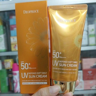 KEM CHỐNG NẮNG HÀN QUỐC DEOPROCE 70G MỚI CHÍNH HÃNG, DÙNG NGOÀI TRỜI VÀ TUYỆT VỜI KHI ĐI BIỂN