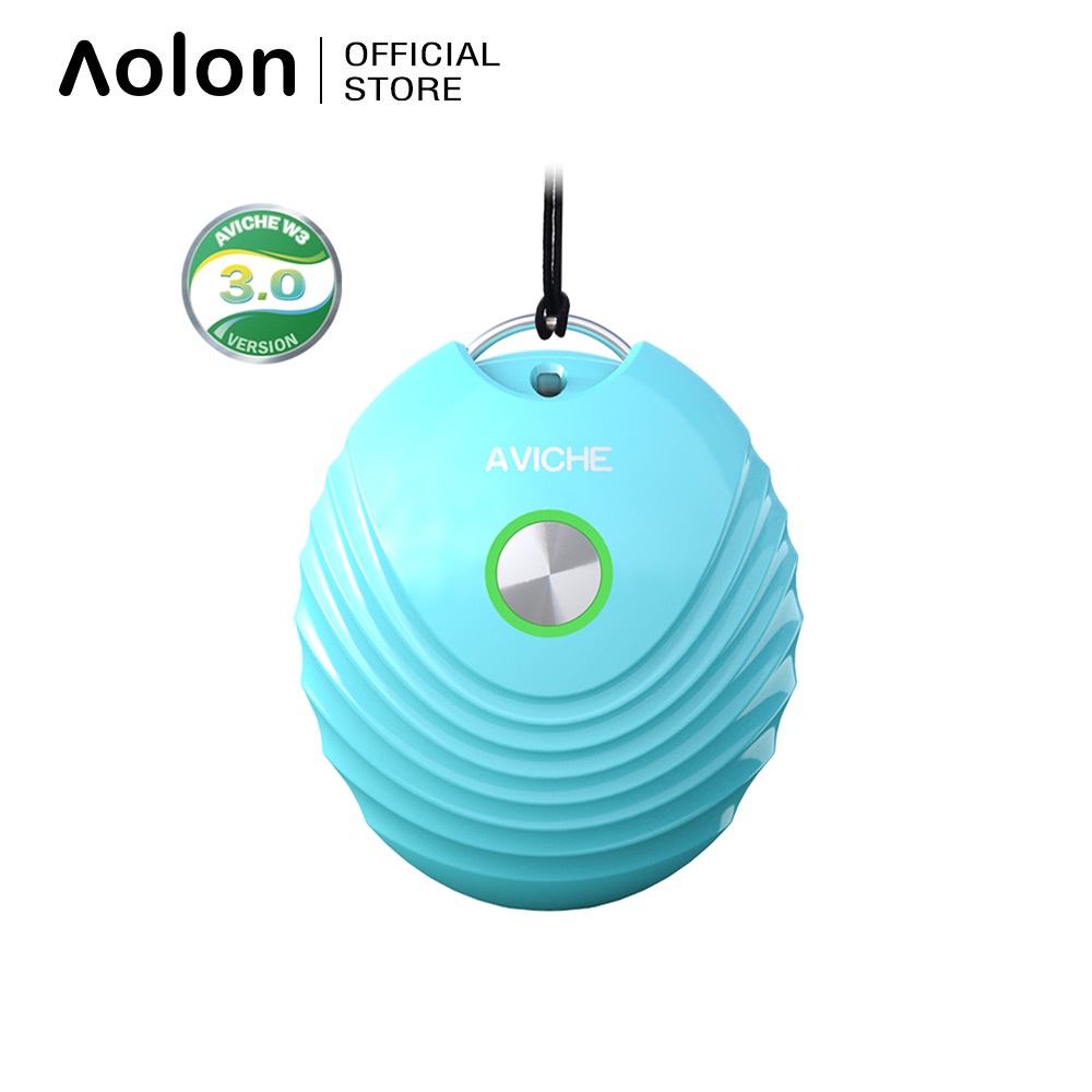 Aolon AVICHE W3 Version 3.0 2021 New Upgrade Air Purifier Negative Ion Necklace Wearable Personal Portable