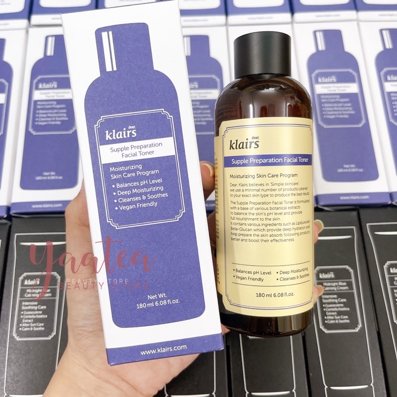 Nước hoa hồng Klairs Supple Preparation Facial Toner