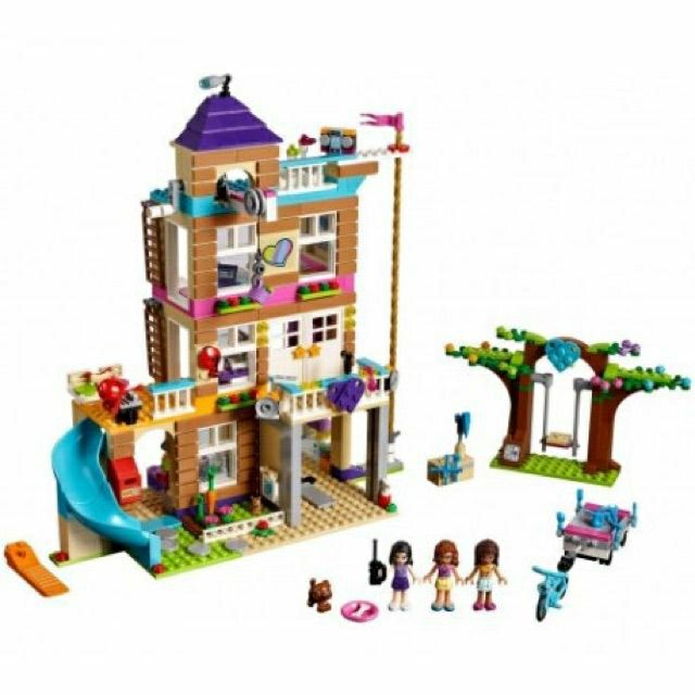 Lắp ráp kiểu lego friends -  ngôi nhà tình bạn