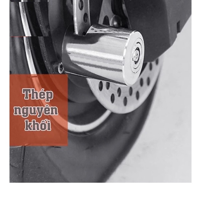 Ổ khoá đĩa xe máy chống cắt cao cấp