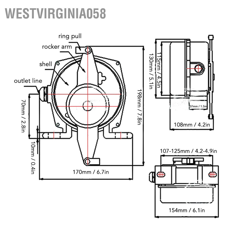 Có thể bán buôn Công tắc dây kéo hai chiều Hợp kim nhôm 2 cho băng tải 24‑380V Hàng giao ngayWestvirginia058