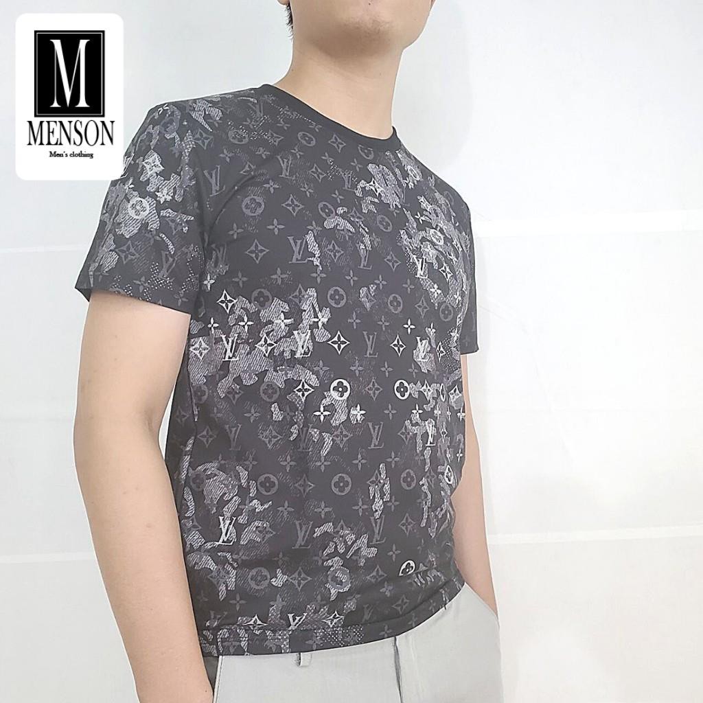 [Hàng Cao Cấp] Áo thun nam, Áo Phông Nam cổ tròn ngắn tay hàng hiệu cao cấp vải cotton co giãn 4 chiều thoáng mát MR1410 | BigBuy360 - bigbuy360.vn