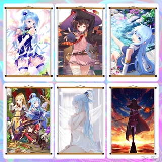 Poster Vải Anime Kono Subarashii Sekai ni Shukufuku wo