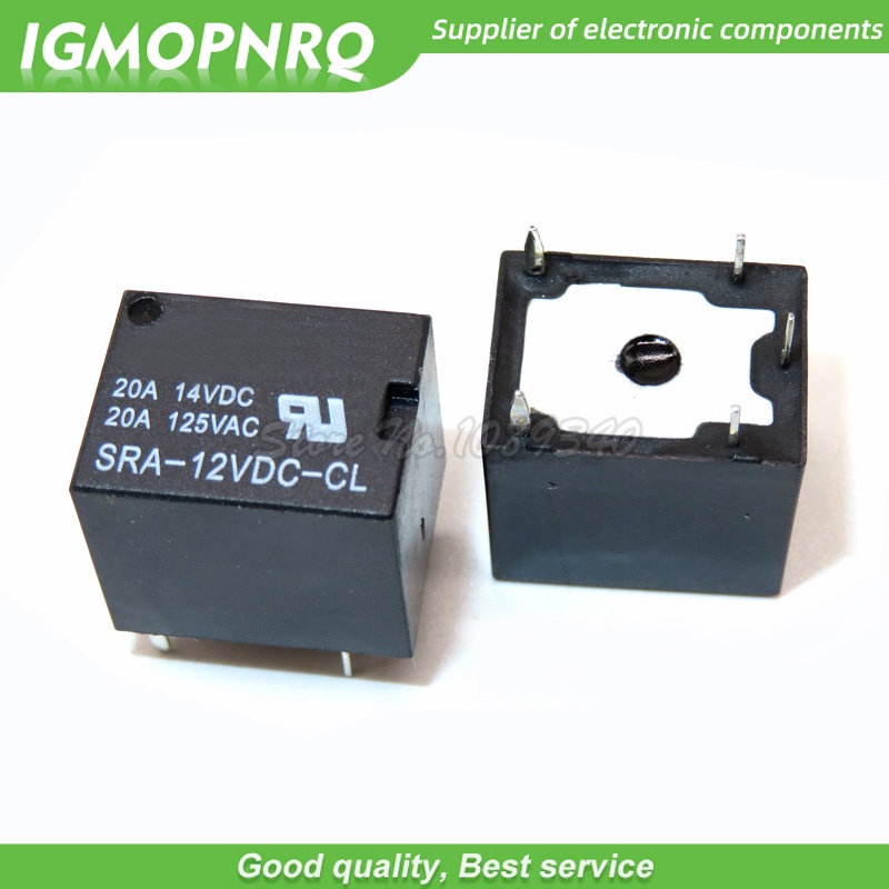 Set 5 Rơ Le SRA-12VDC-CL SRA-05VDC-CL SRA-24VDC-CL 5PINS 12v 5v 24v DC T74 Chuyên Dụng Chất Lượng Cao