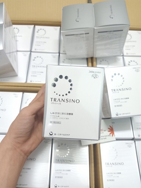 [Mã FMCGSALE giảm 5% đơn 250K] (Bill) Trị nám tàn nhang Transino 240v Nhật bản | Thế Giới Skin Care