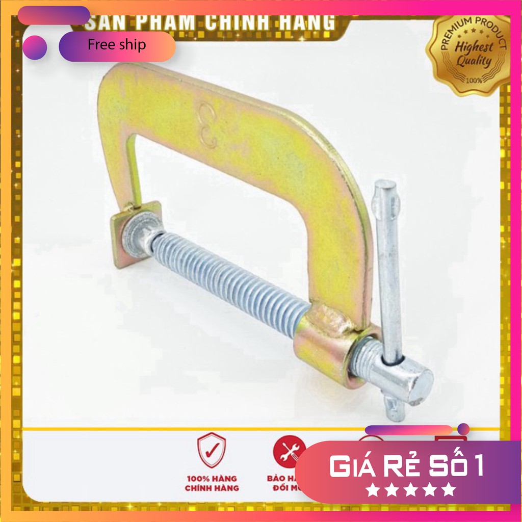 [GIÁ SẬP SÀN] Kẹp Chữ C , Cảo Chữ C 3in