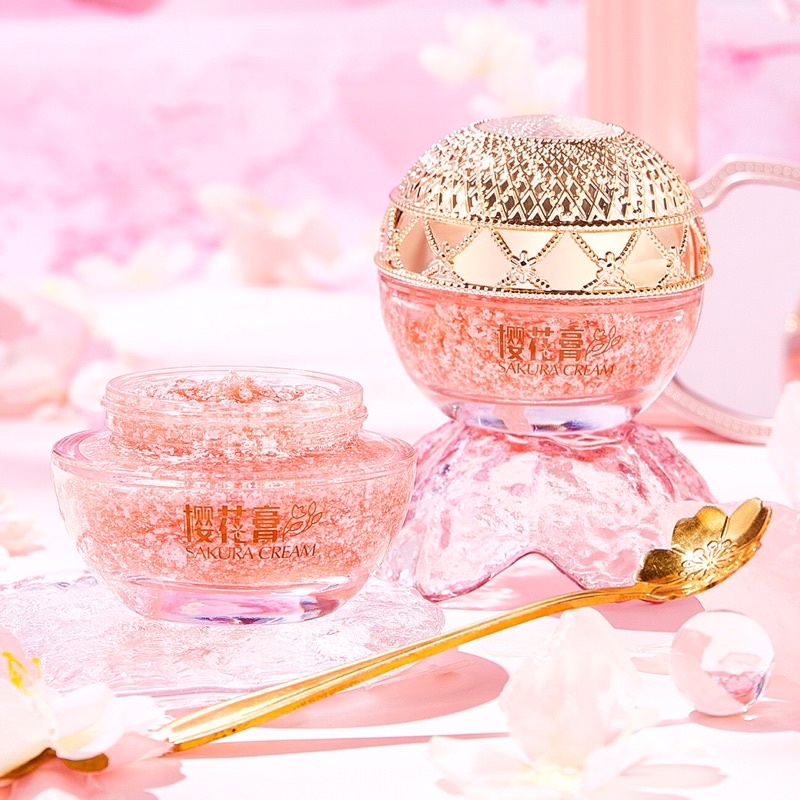 Kem dưỡng trắng da Qinusi 🌸 hoa anh đào dưỡng trắng da giảm mụn nám tàn nhang