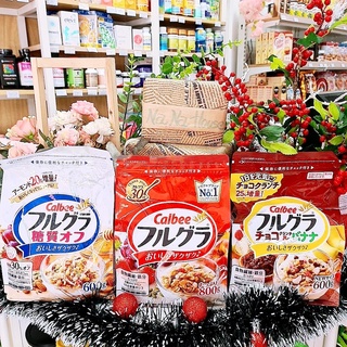 Ngũ cốc trái cây Calbee Nhật Bản
