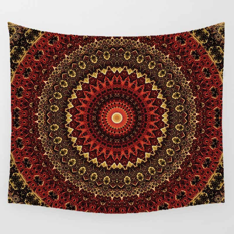 Bán Chạy Nhất Thảm Treo Tường In Họa Tiết Mandala Cỡ Lớn Độ Nét Cao Trang Trí Nhà Cửa