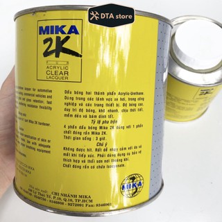 Dầu Bóng 2k Mika (2 Thành Phần)