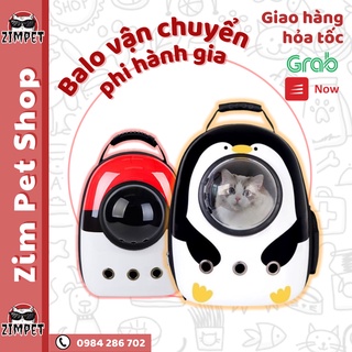 Balo phi hành gia cho chó mèo (tặng kèm thảm lót)- Sỉ SLL