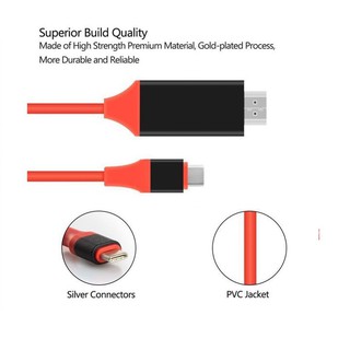Cáp chuyển tín hiệu Type-C ra HDMI dài 2m cho Android