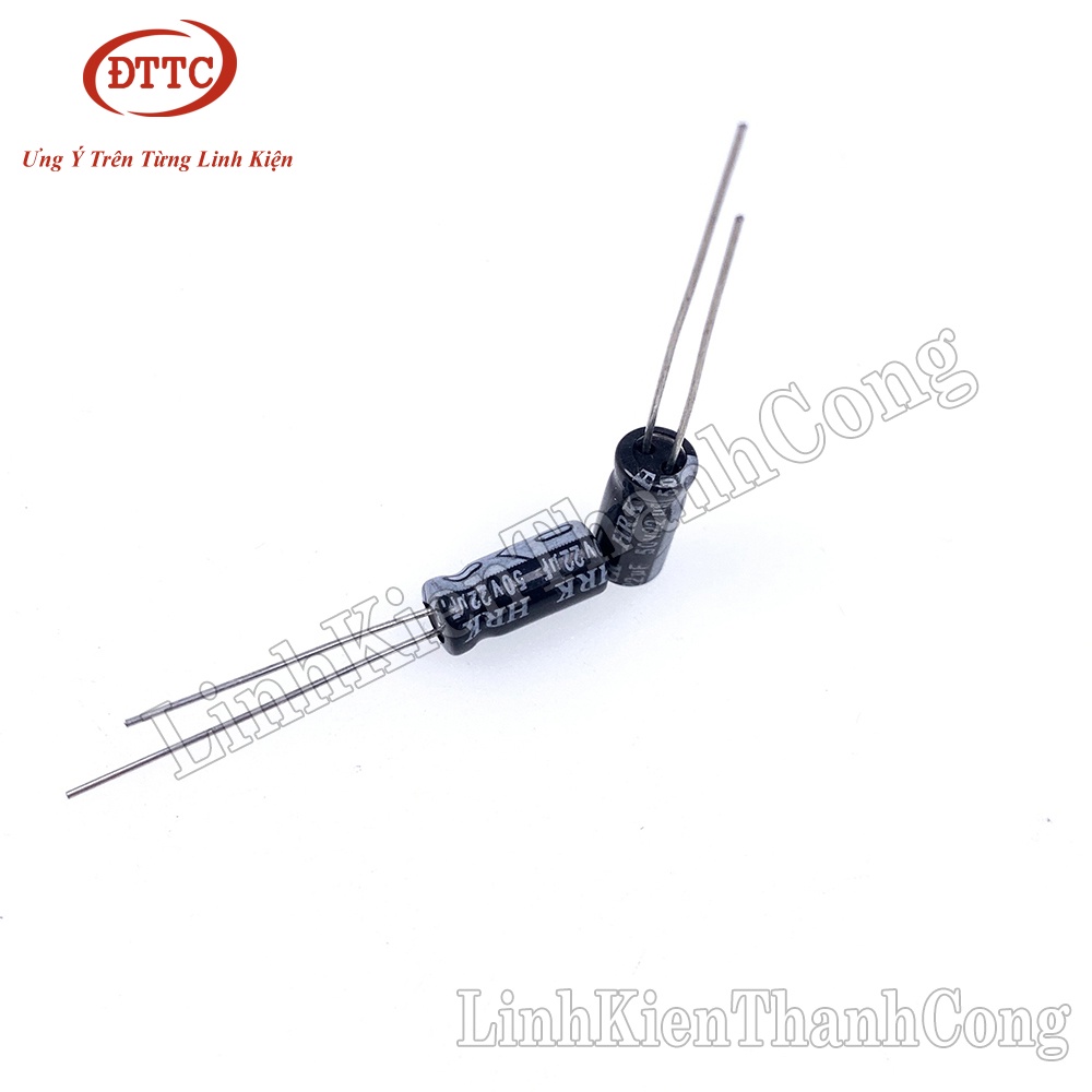 Combo 5 Chiếc Tụ Hóa 22uF 50V (5x11mm)