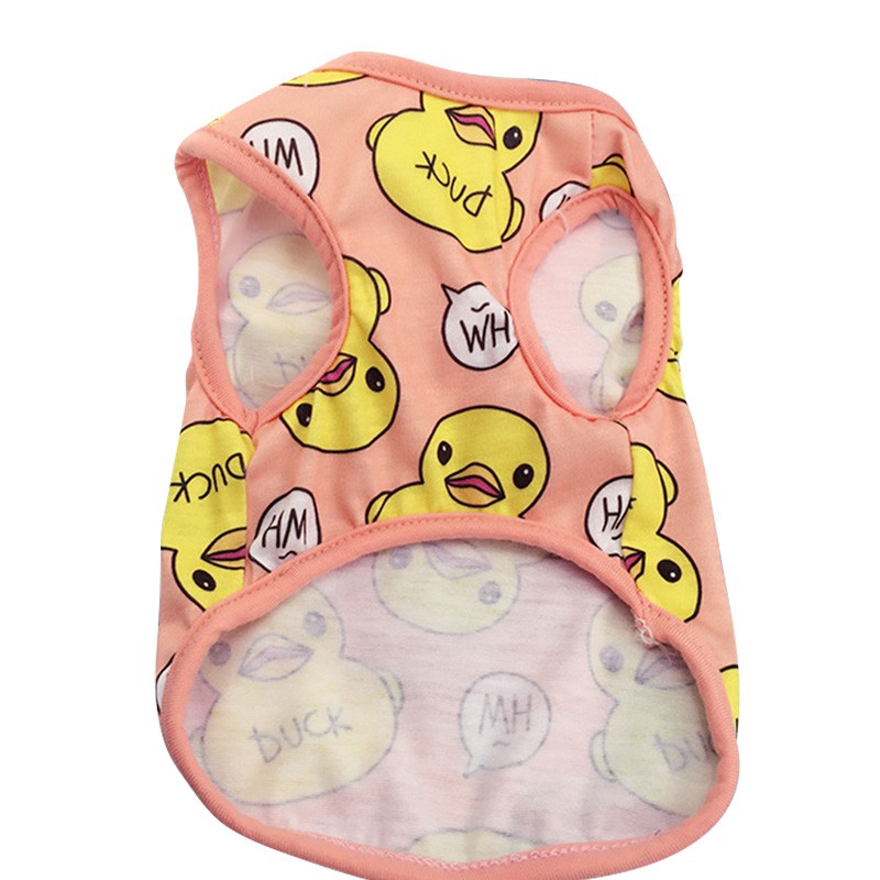 Áo sát nách chất vải cotton dễ thương dành cho thú cưng