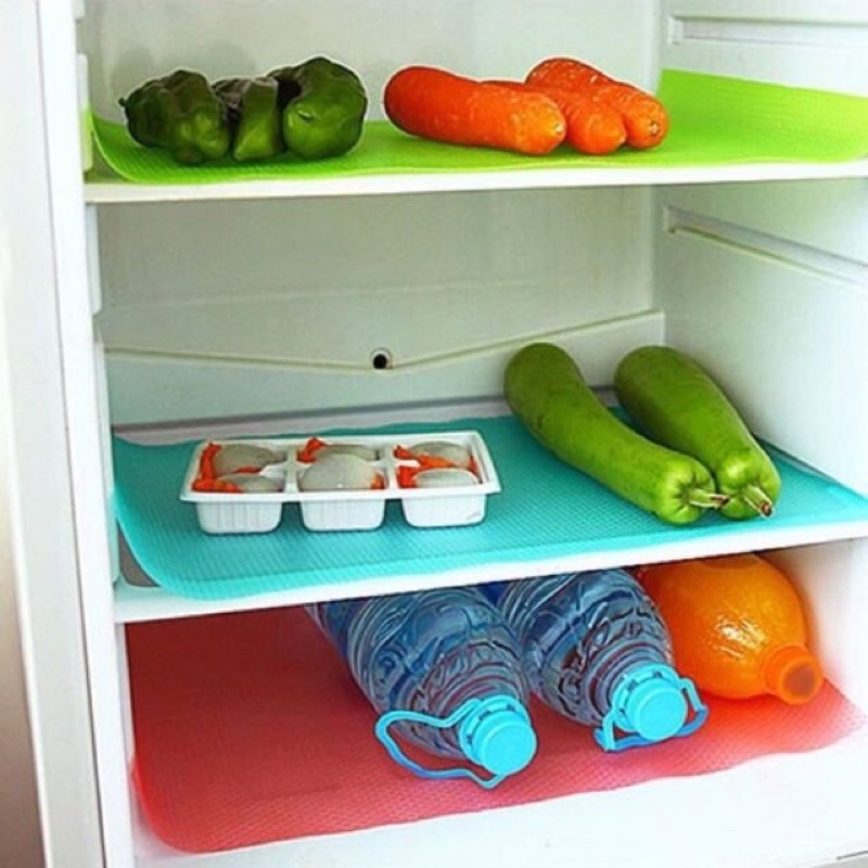 Sét 4miếng lót bàn ăn, hộc tủ, tủ lạnh
