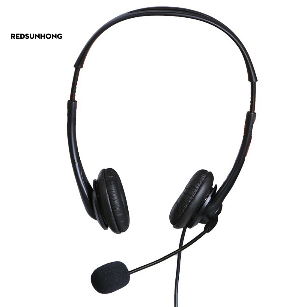 Tai Nghe Chụp Tai 3.5mm Kèm Micro Siêu Bền Tiện Dụng Cho Văn Phòng/ Xe Tải