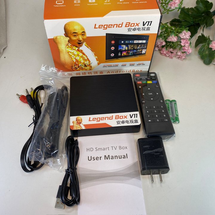 Đầu androi TV ram 2G Legend Box V11 biến tivi thường thành smart tivi mới