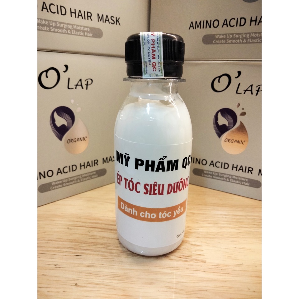 Thuốc Duỗi Ép tóc tại nhà không cần dùng nhiệt chứa nhiều dưỡng chất