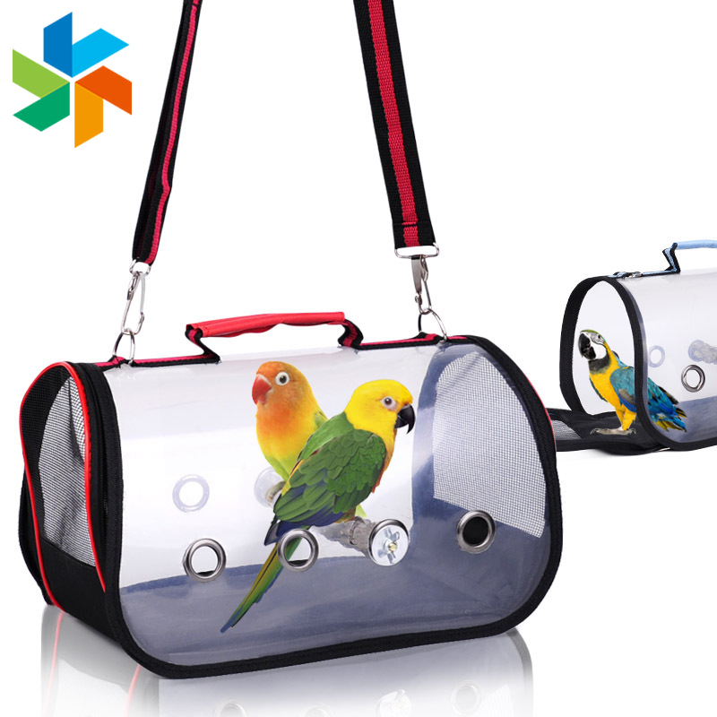 Túi vận chuyển chim vẹt ngoài trời thiết kế thoáng khí có dây đeo JP6