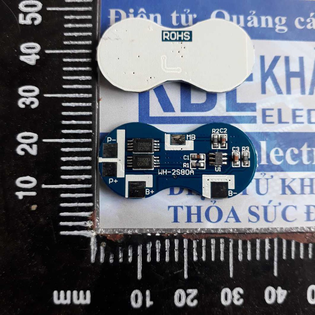 module SẠC, bảo vệ quá tải pin 18650 2 viên 7.4V-8.4V 4A kde3511
