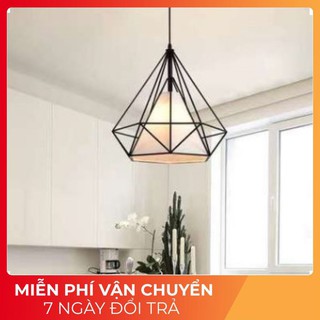 Đèn Thả - Đèn Thả Trần - kim cương đen cao cấp
