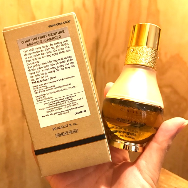 Tinh chất vàng The First 20ml