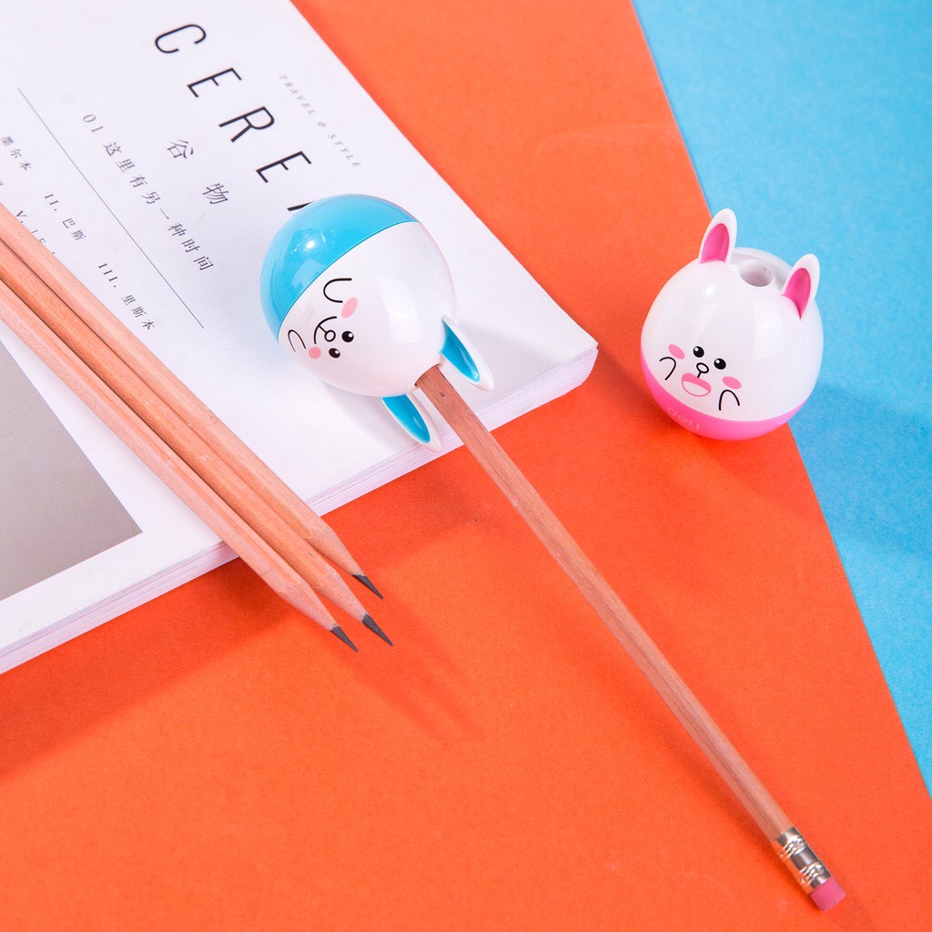 Gọt bút chì Deli 0521/0522 cute hình con lật đật - Gọt bút chì mini cao cấp - MIYABI STORE