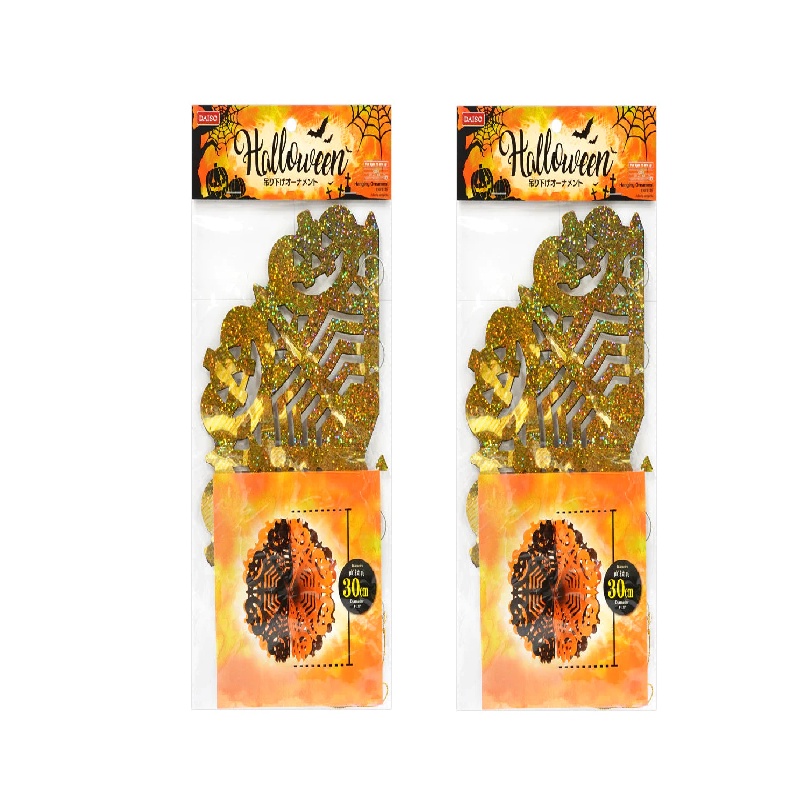 Daiso Halloween Bông Treo Trang Trí đường kính 30cm