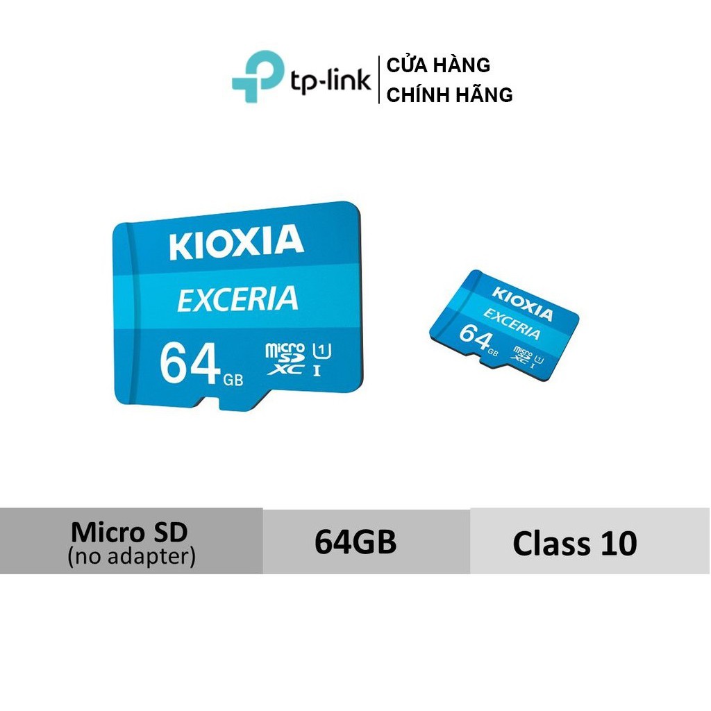 Thẻ nhớ MicroSD Kioxia/Lexar 32GB / 64GB / 128GB sử dụng cho camera, máy quay phim Exceria C10 U1