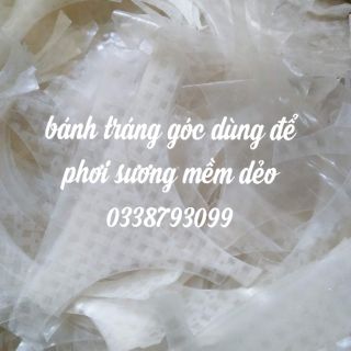 10kg bánh tráng góc dùng để phơi sương mềm dẻo