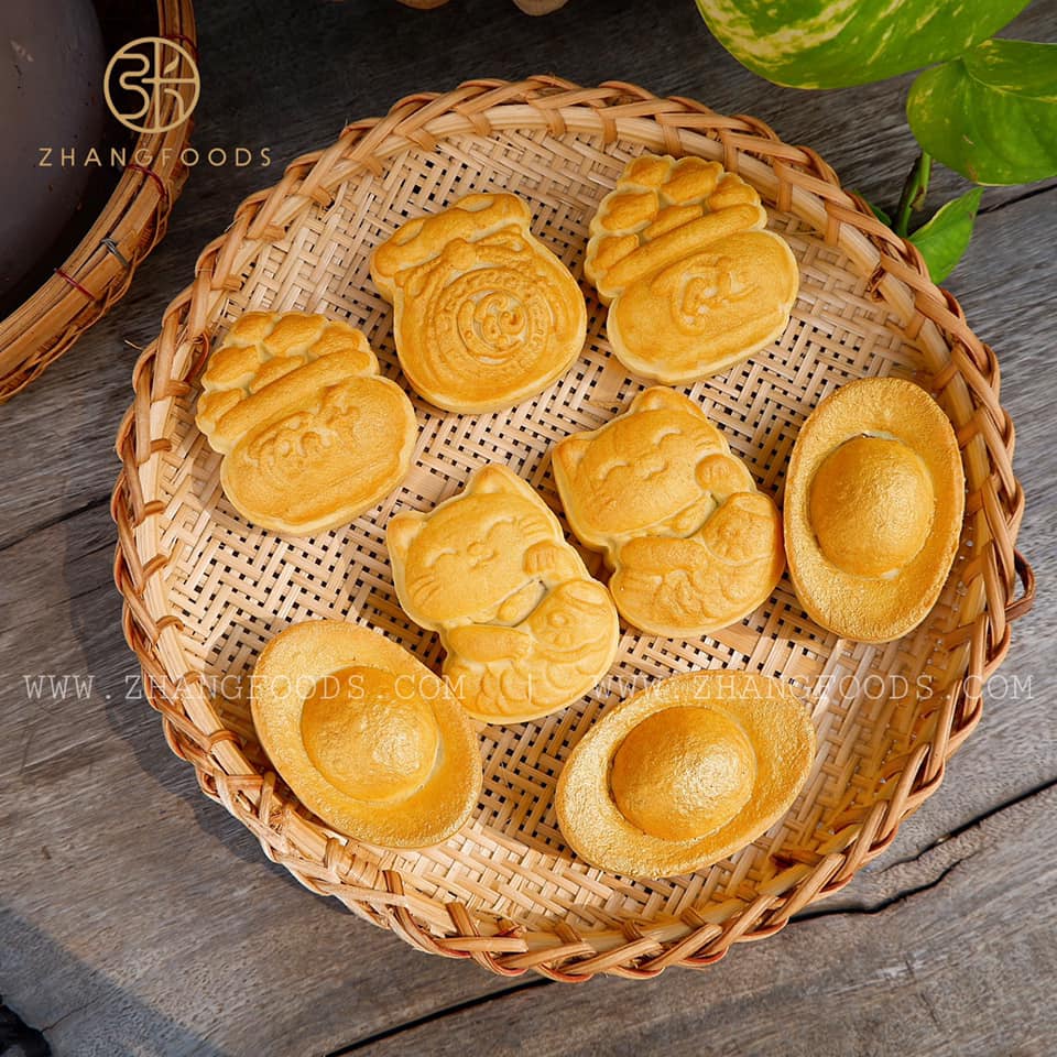 Bánh thỏi vàng Phát - Lộc - Tài nhân dứa thơm ngon dinh dưỡng - Zhangfoods