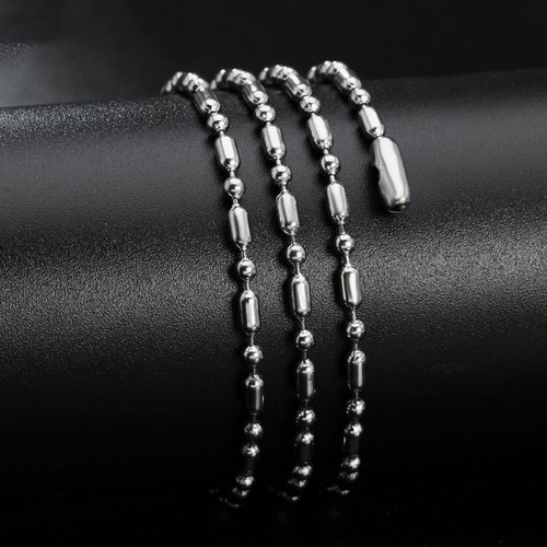 Dây Chuyền Nam Titan Ko Đen TT 2602