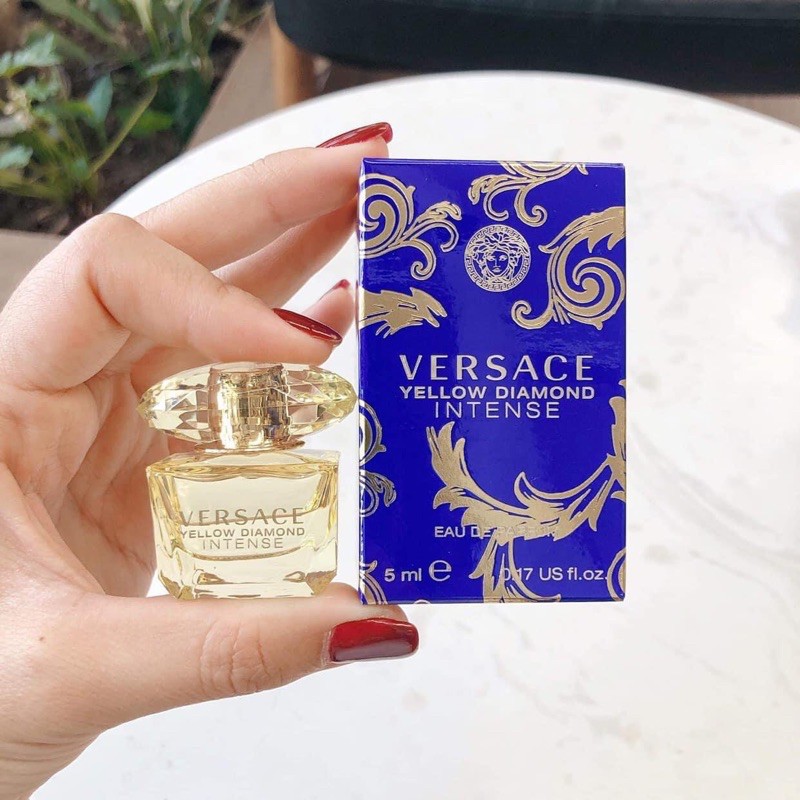 [HÀNG HIẾM] nước hoa versace yellow diamond intense mini 5ml 🌸 nổi bật- sang trọng🌸