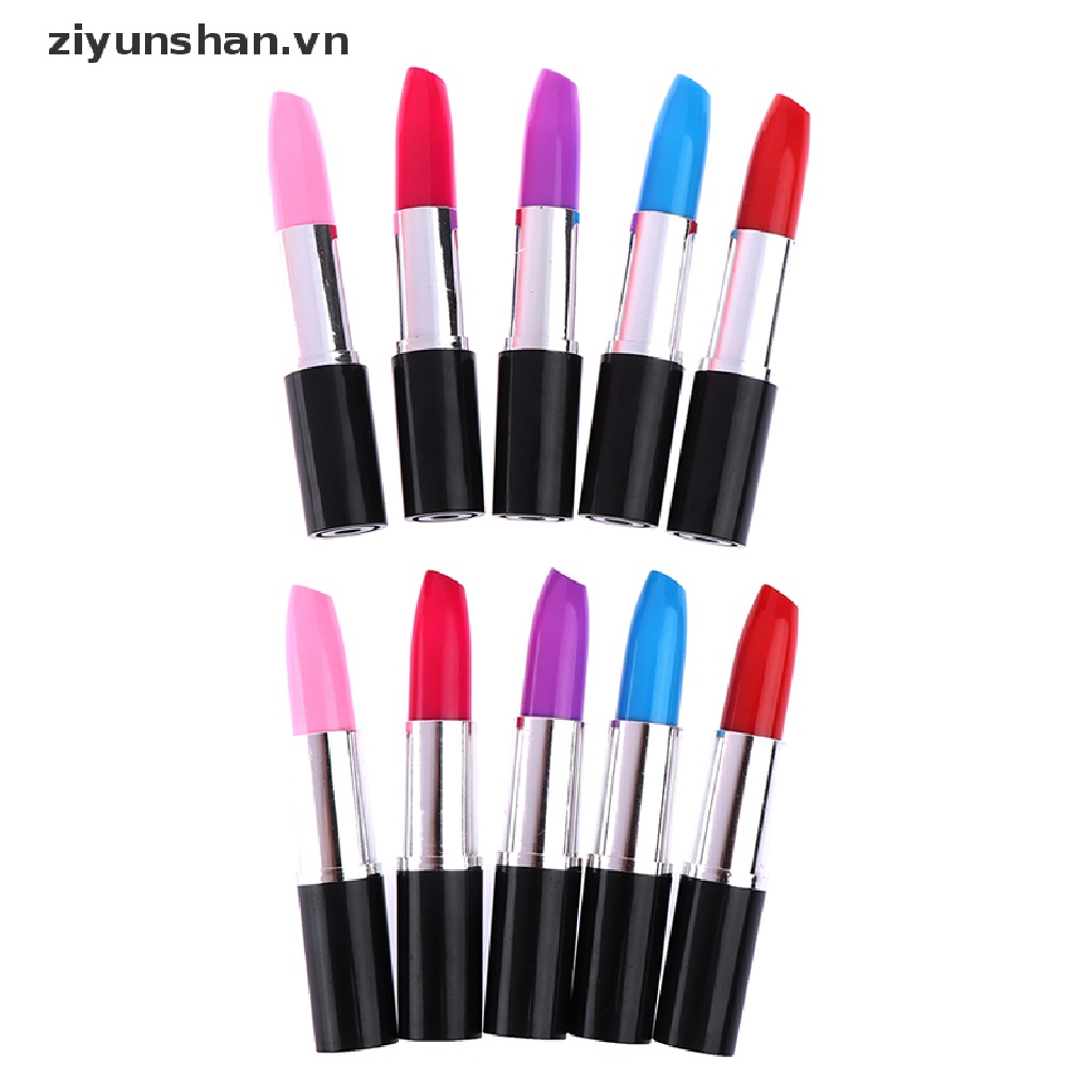 1 Bút Bi Kiêm Son Môi ziyunshan Họa Tiết Hoạt Hình Dễ Thương