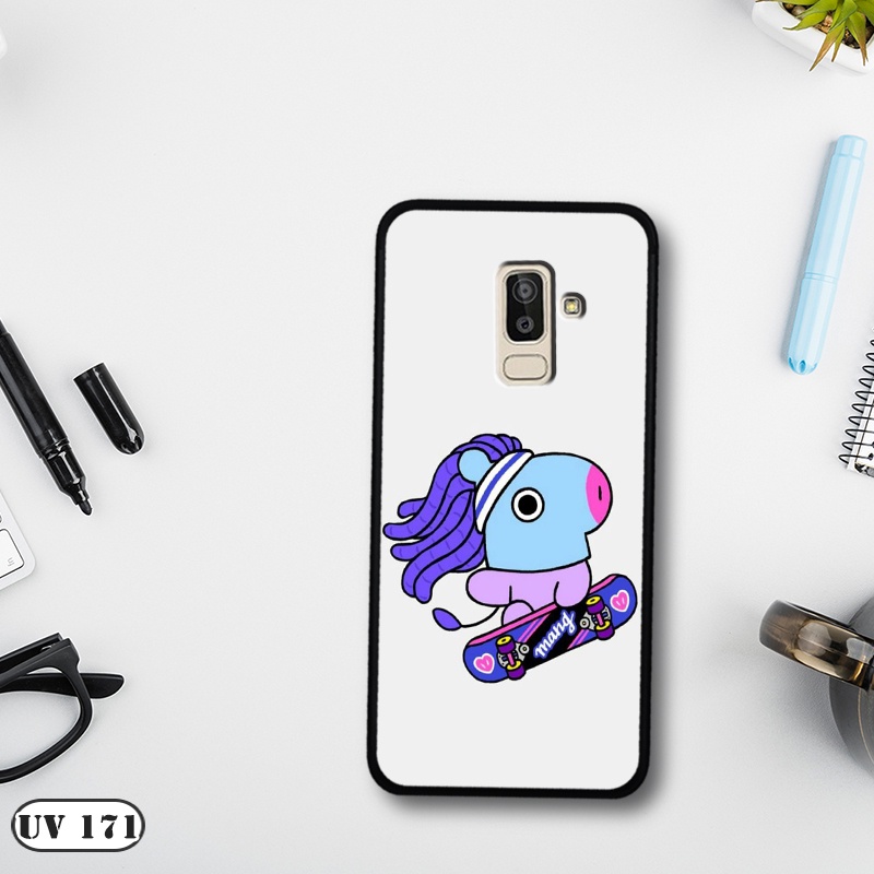 Ốp nhám viền dẻo cho điện thoại Samsung Galaxy J8