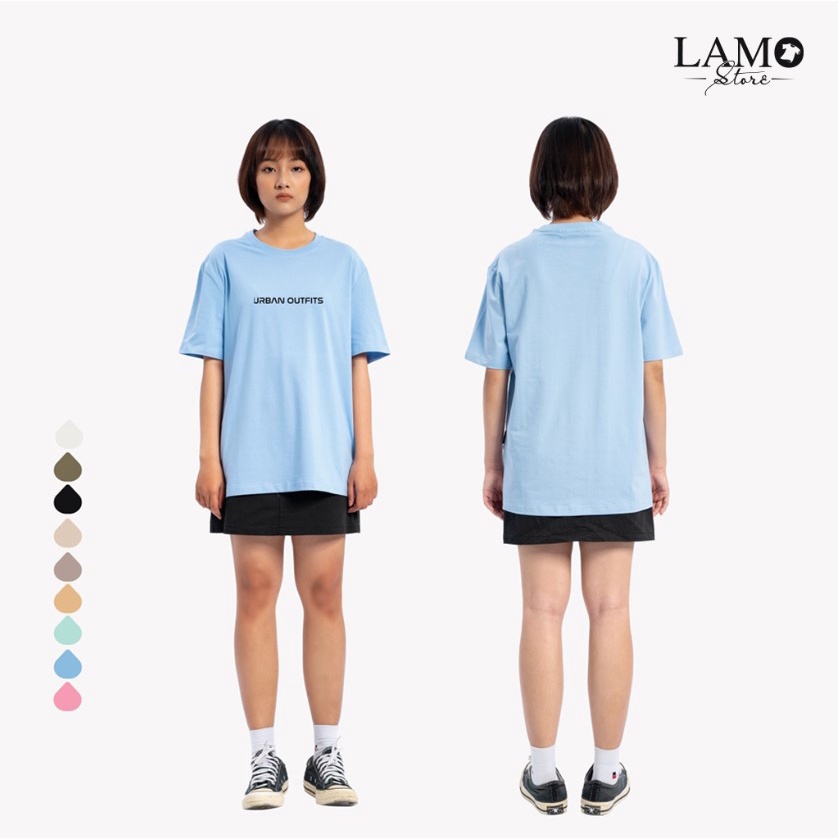 Áo Thun Tay Ngắn Nam Nữ Dáng Suông URBAN OUTFITS -lamo store(V58)