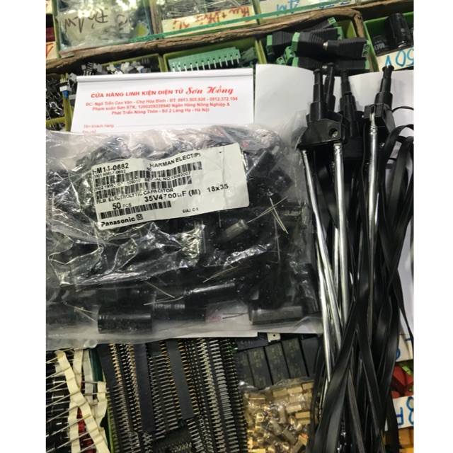 Combo 20 râu tivi+10 tụ 4700uF-35V