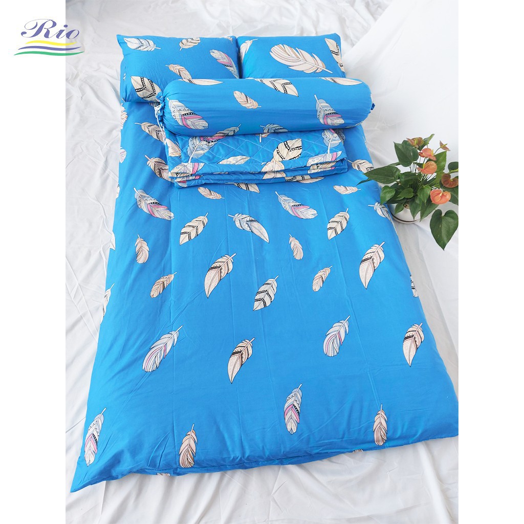 Áo bọc nệm topper 2 mặt RIOTEX có khóa kéo kích thước 1m, 1.2m, 1.4m, 1.6m, 1.8m